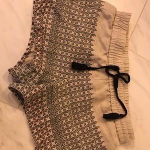 Loft boho shorts